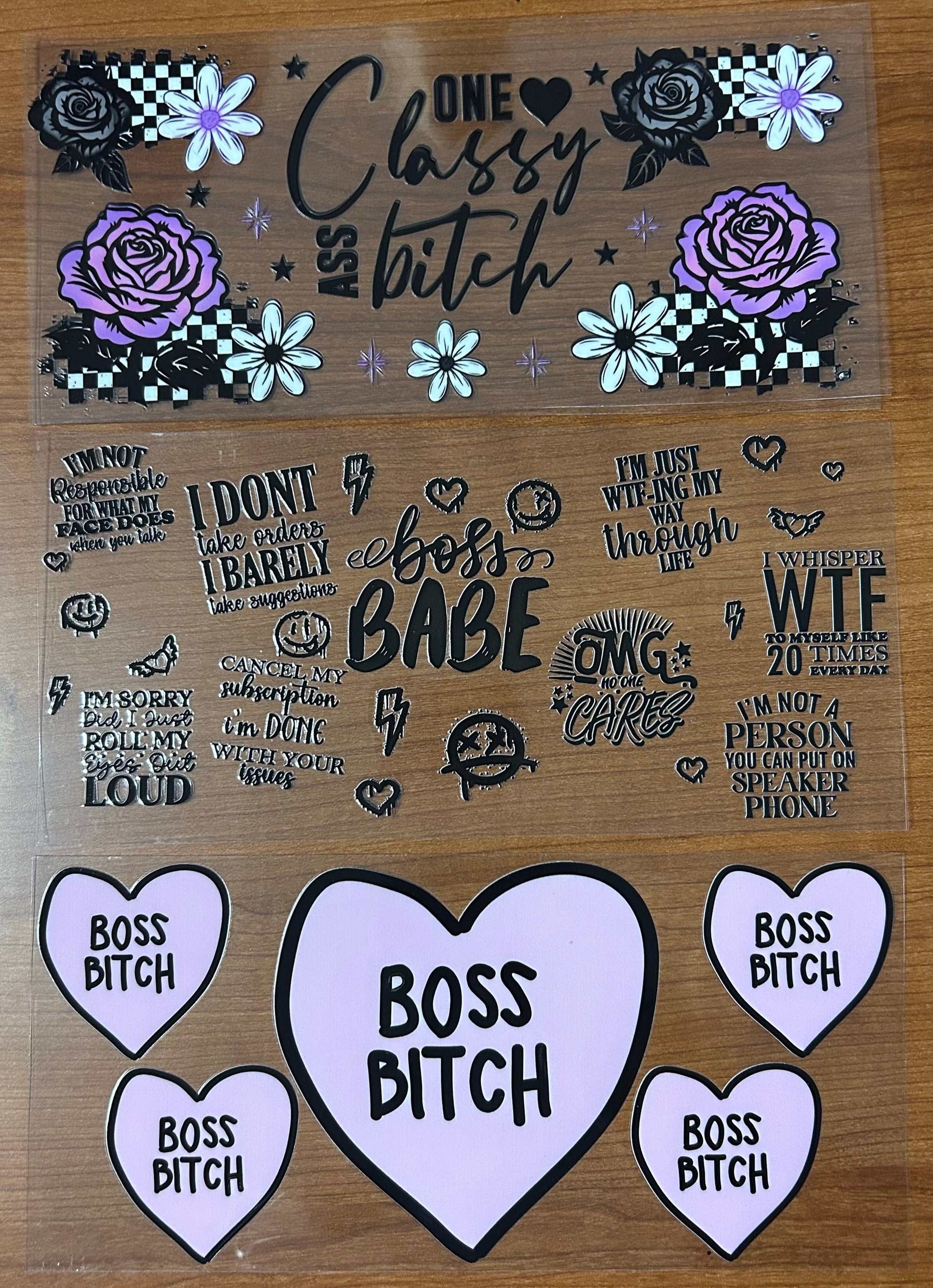 UV DTF Wraps